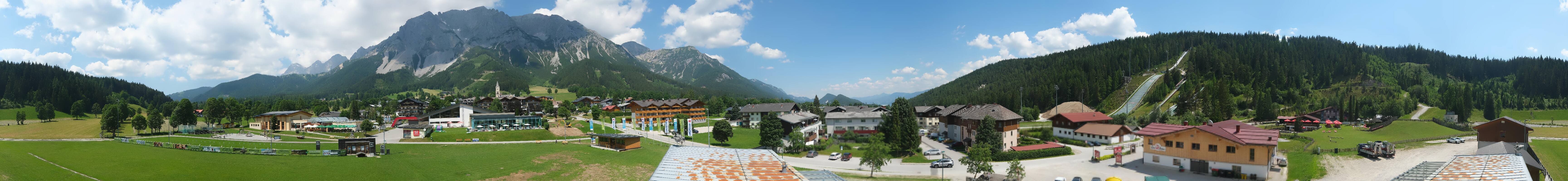 Archiv Foto Webcam Ramsau Skistadion
