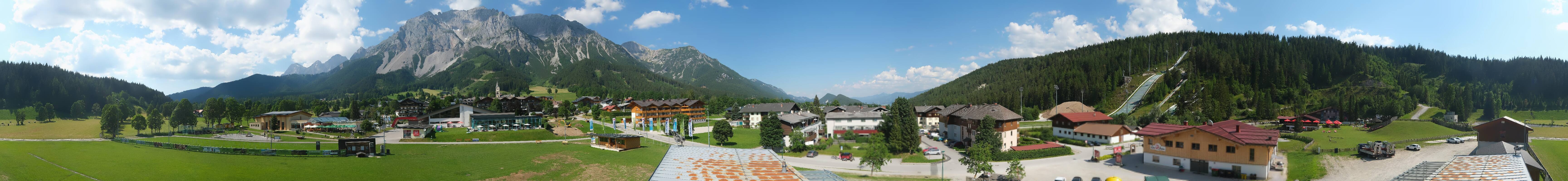 Archiv Foto Webcam Ramsau Skistadion