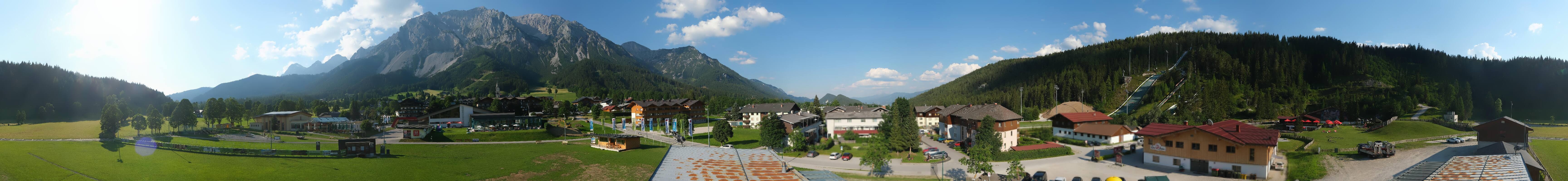 Archiv Foto Webcam Ramsau Skistadion