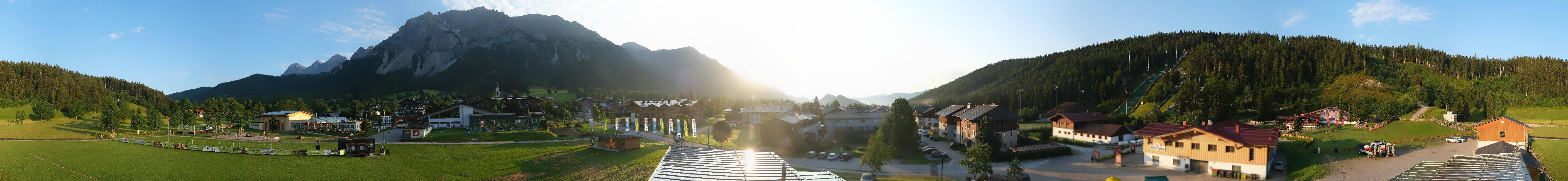 Archiv Foto Webcam Ramsau Skistadion