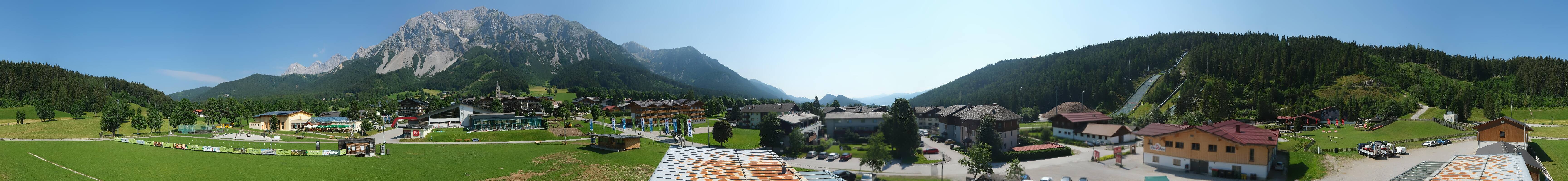 Archiv Foto Webcam Ramsau Skistadion