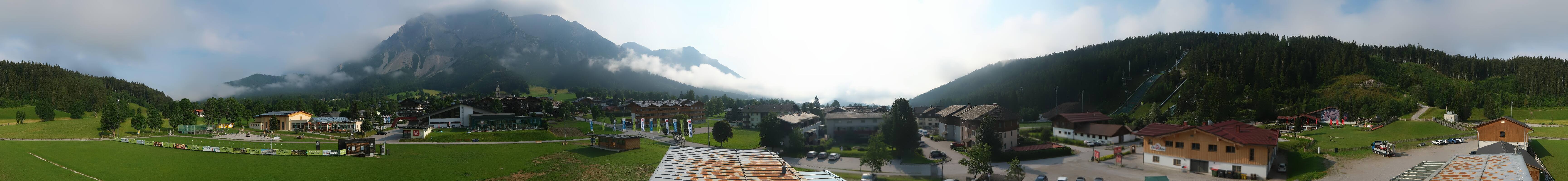 Archiv Foto Webcam Ramsau Skistadion