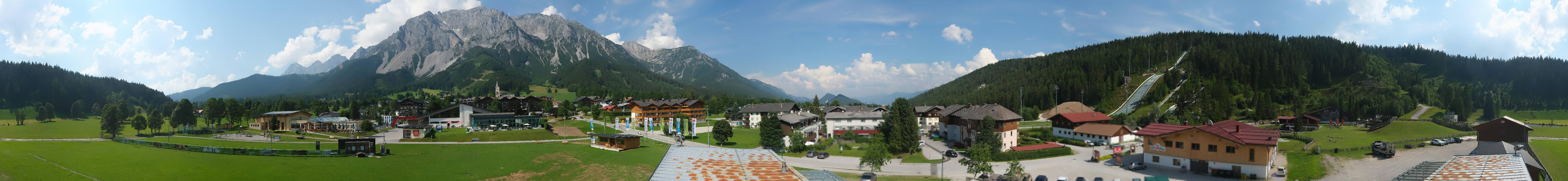 Archiv Foto Webcam Ramsau Skistadion