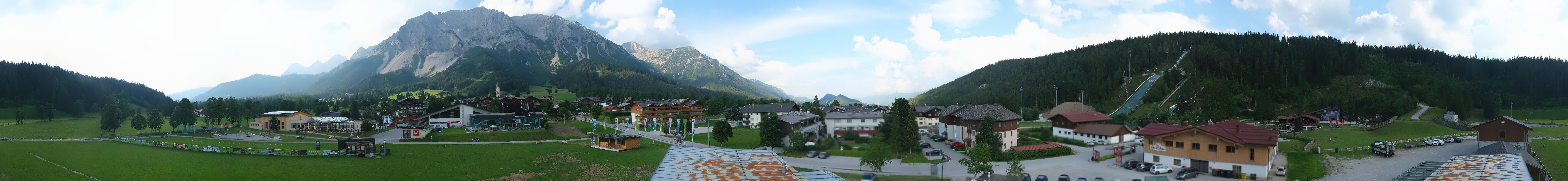 Archiv Foto Webcam Ramsau Skistadion