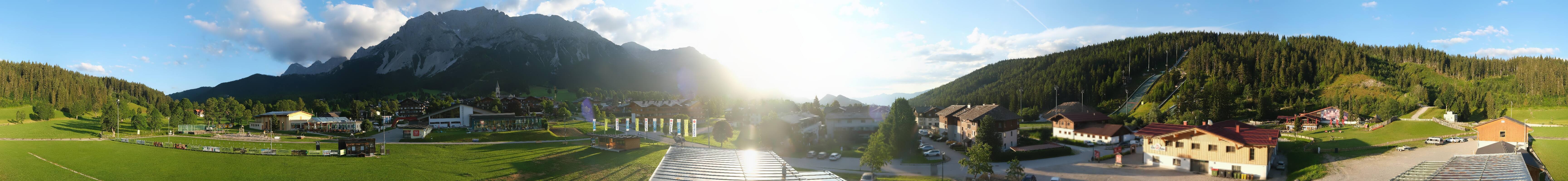 Archiv Foto Webcam Ramsau Skistadion