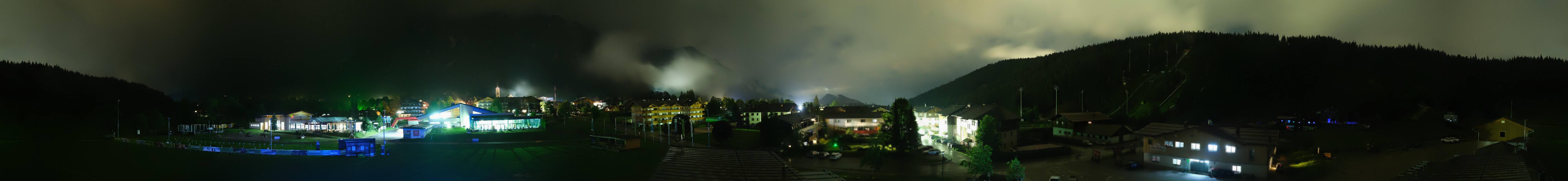 Archived image Webcam Panoramic view Ramsau ski stadium