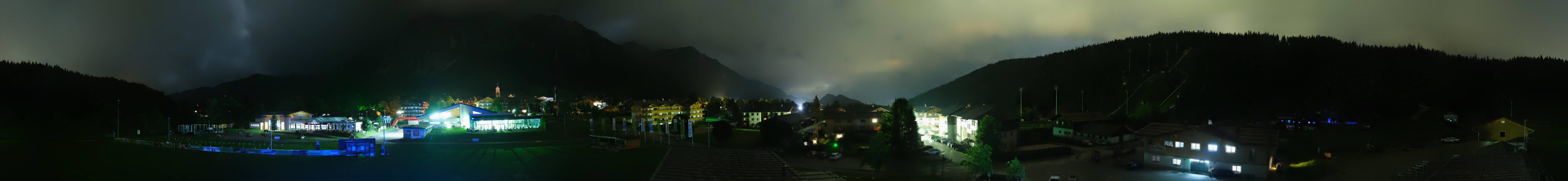 Archived image Webcam Panoramic view Ramsau ski stadium