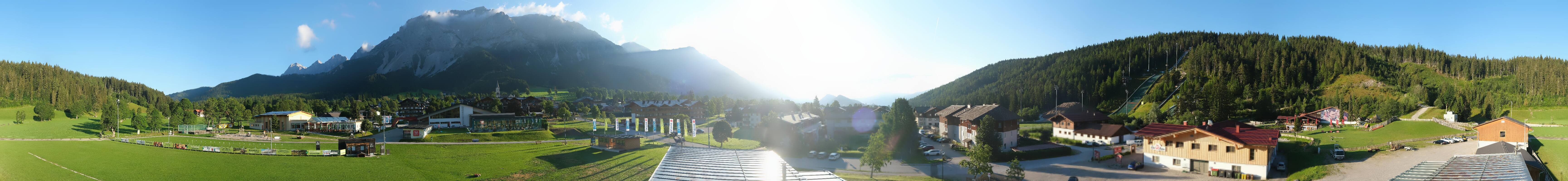 Archiv Foto Webcam Ramsau Skistadion