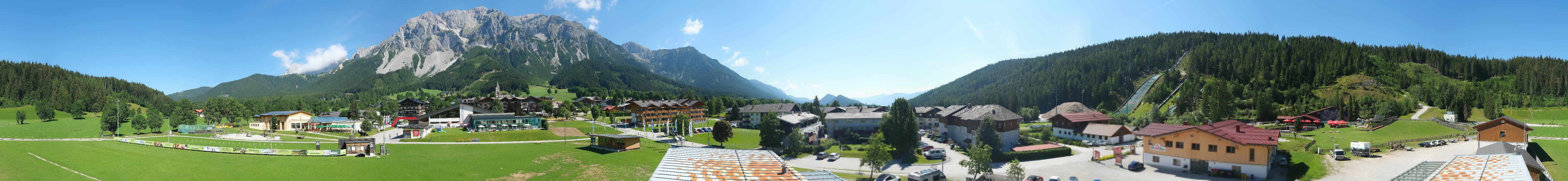 Archiv Foto Webcam Ramsau Skistadion