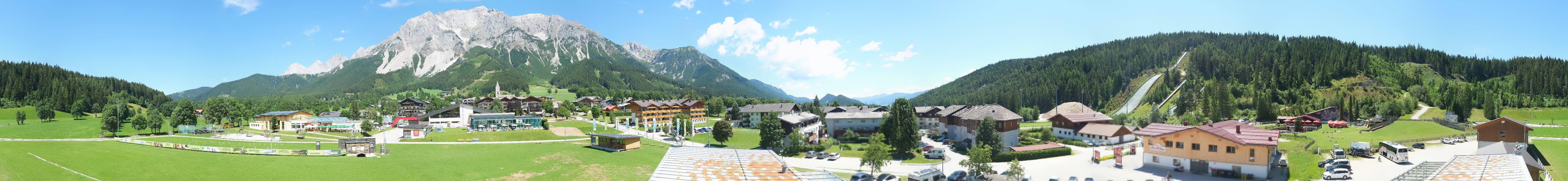 Archiv Foto Webcam Ramsau Skistadion