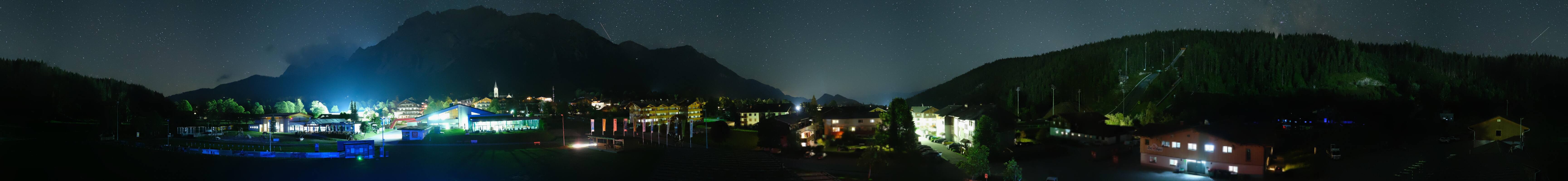 Archived image Webcam Panoramic view Ramsau ski stadium
