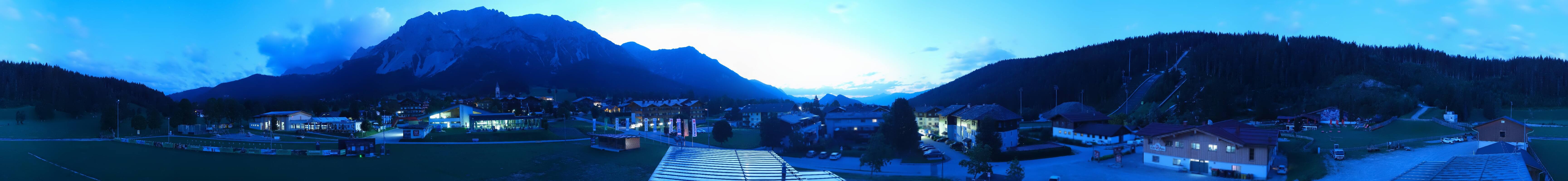 Archived image Webcam Panoramic view Ramsau ski stadium