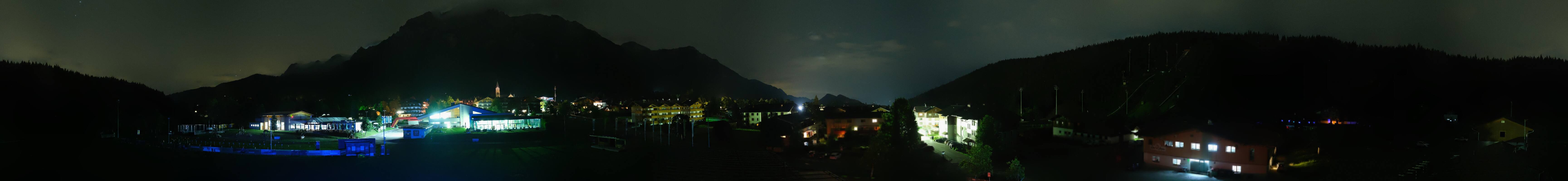 Archived image Webcam Panoramic view Ramsau ski stadium