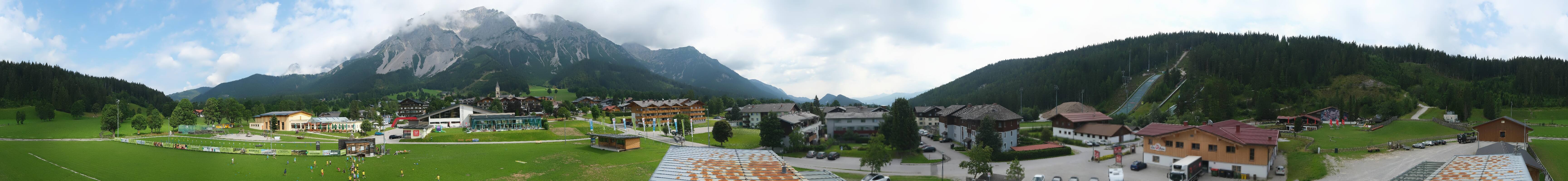 Archiv Foto Webcam Ramsau Skistadion