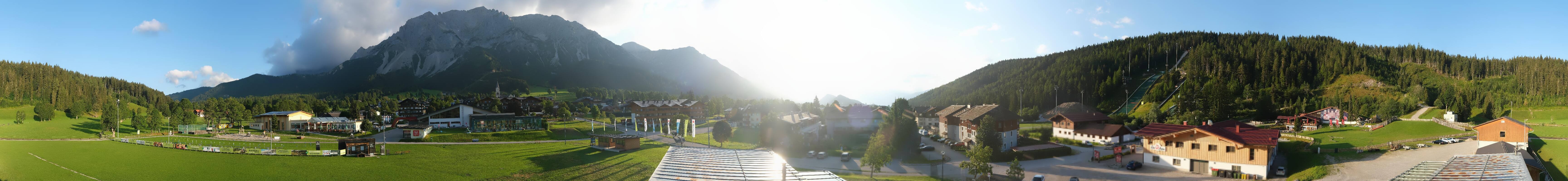 Archiv Foto Webcam Ramsau Skistadion