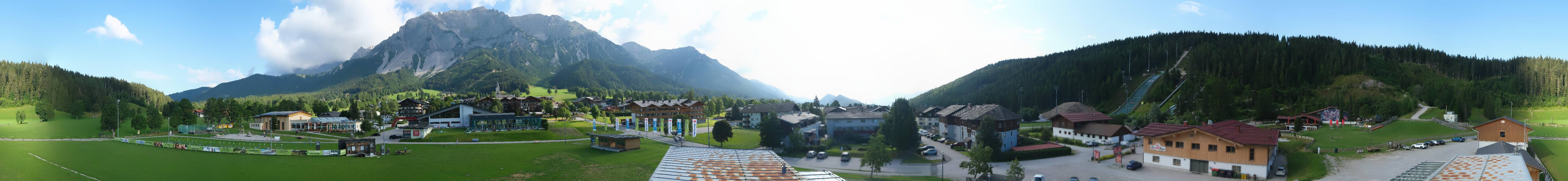 Archiv Foto Webcam Ramsau Skistadion