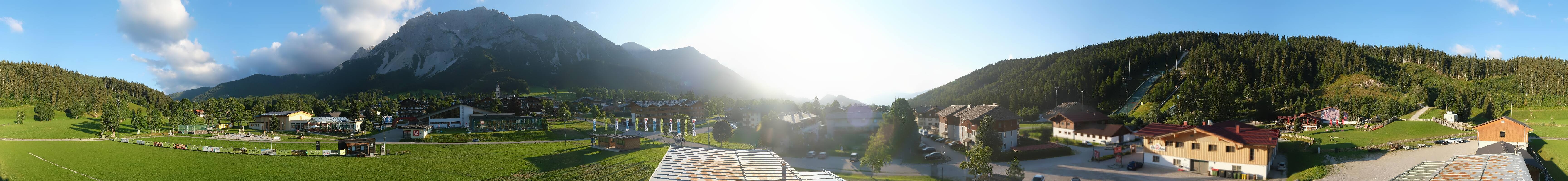 Archiv Foto Webcam Ramsau Skistadion
