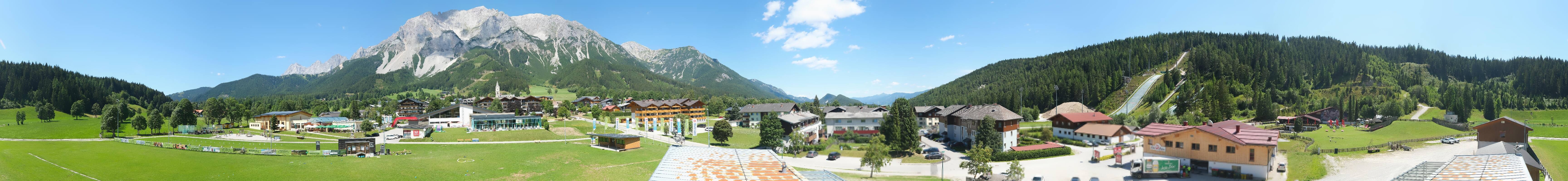 Archiv Foto Webcam Ramsau Skistadion