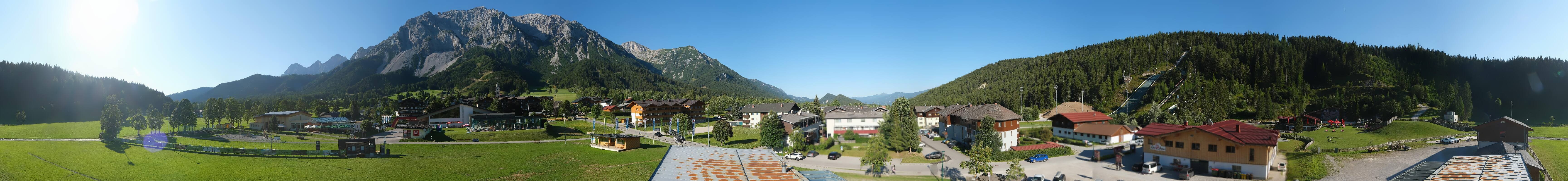 Archiv Foto Webcam Ramsau Skistadion