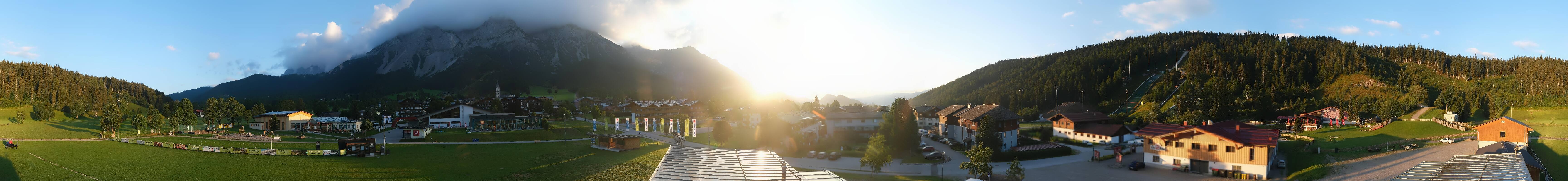 Archiv Foto Webcam Ramsau Skistadion