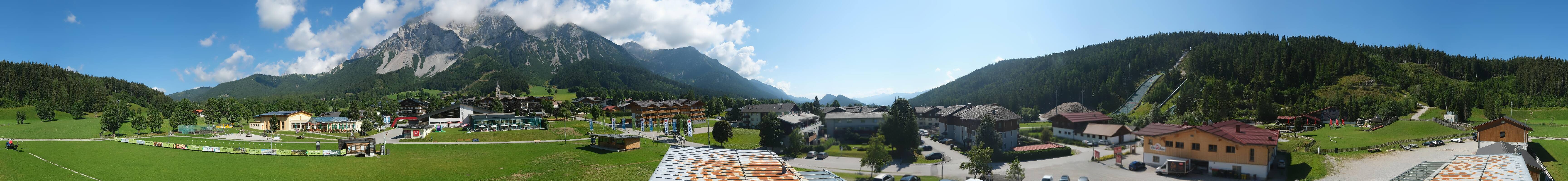 Archiv Foto Webcam Ramsau Skistadion
