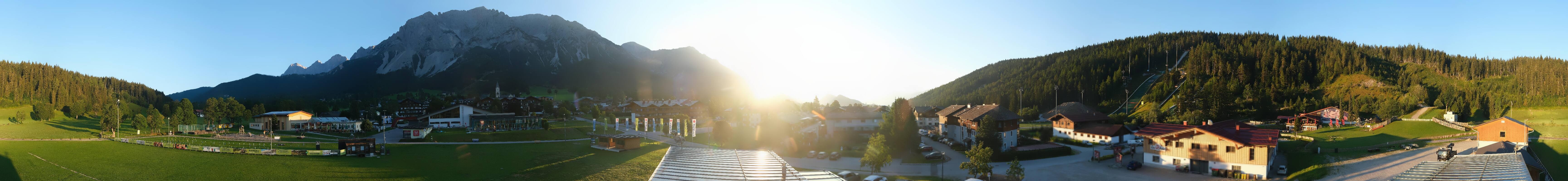 Archiv Foto Webcam Ramsau Skistadion