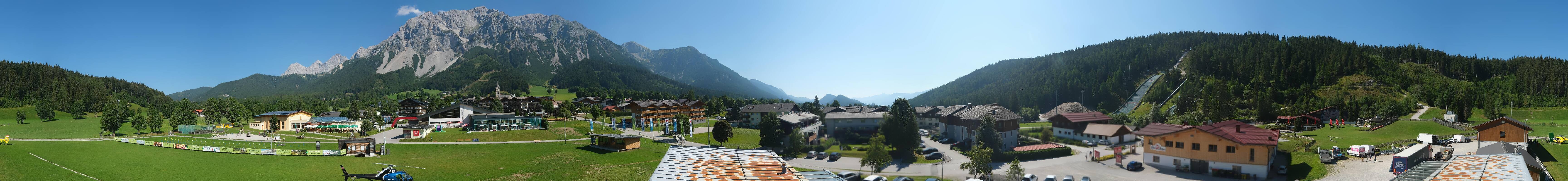Archiv Foto Webcam Ramsau Skistadion
