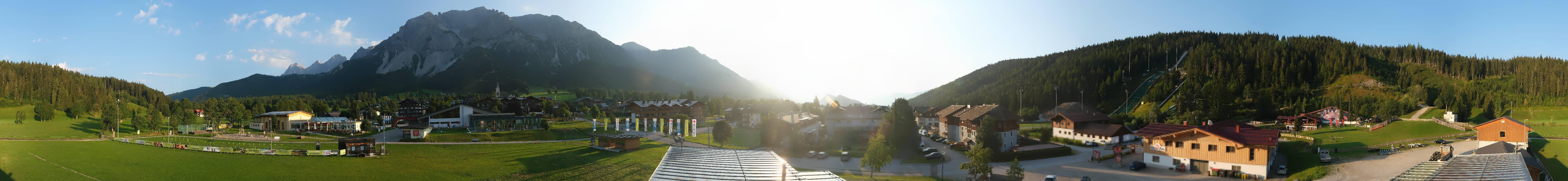 Archiv Foto Webcam Ramsau Skistadion