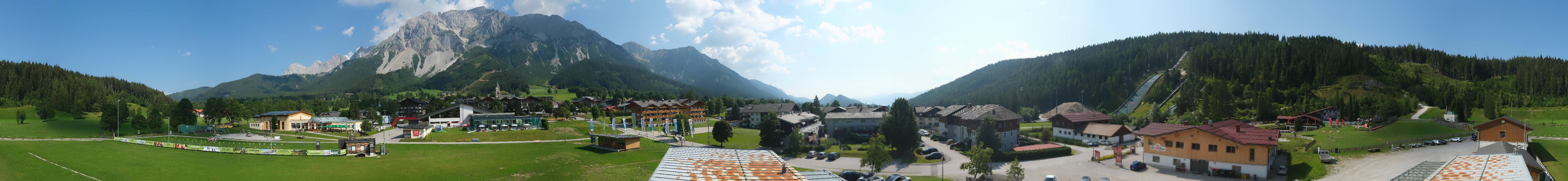 Archiv Foto Webcam Ramsau Skistadion
