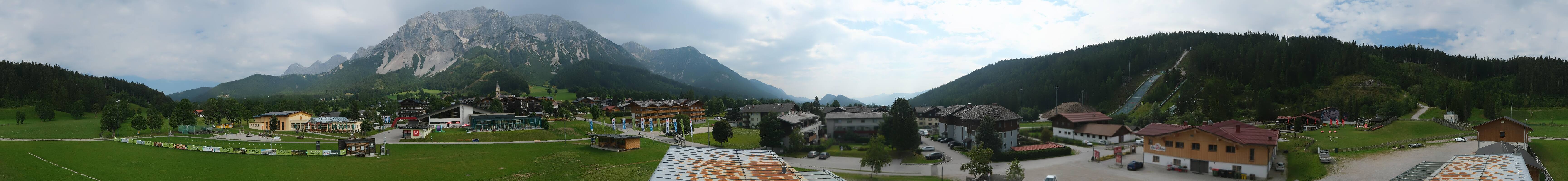 Archiv Foto Webcam Ramsau Skistadion