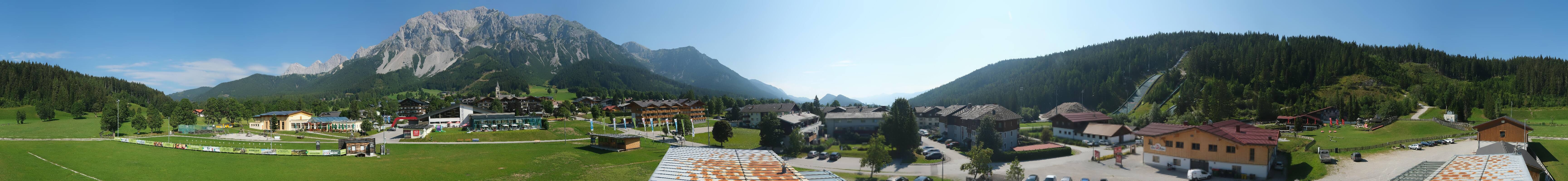 Archiv Foto Webcam Ramsau Skistadion