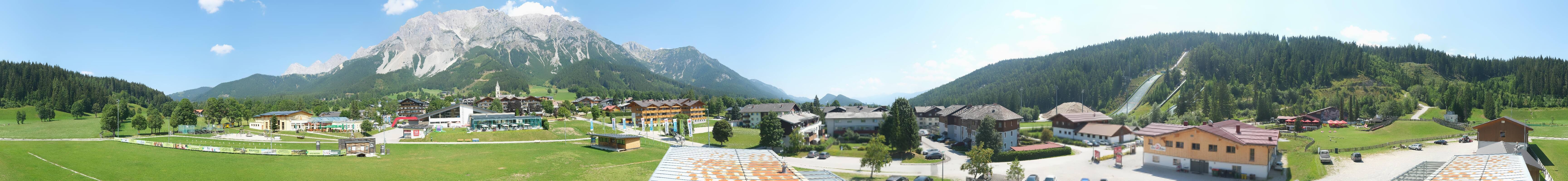 Archiv Foto Webcam Ramsau Skistadion