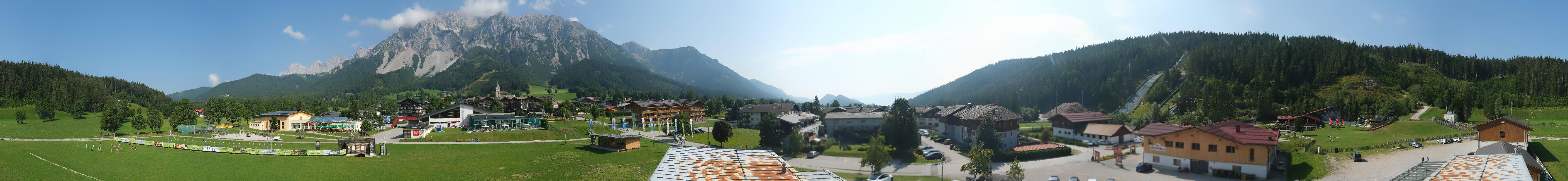 Archiv Foto Webcam Ramsau Skistadion