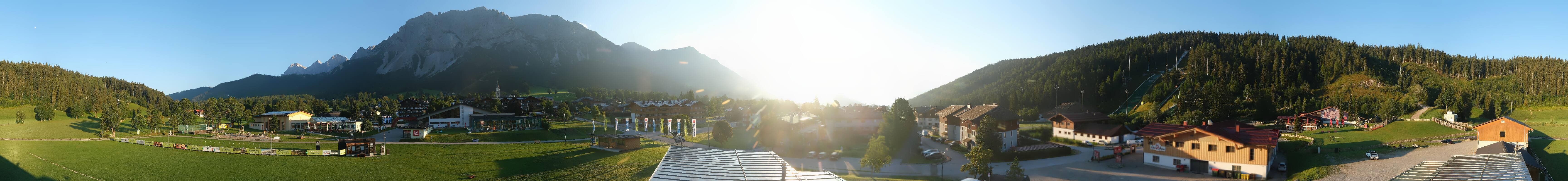 Archiv Foto Webcam Ramsau Skistadion