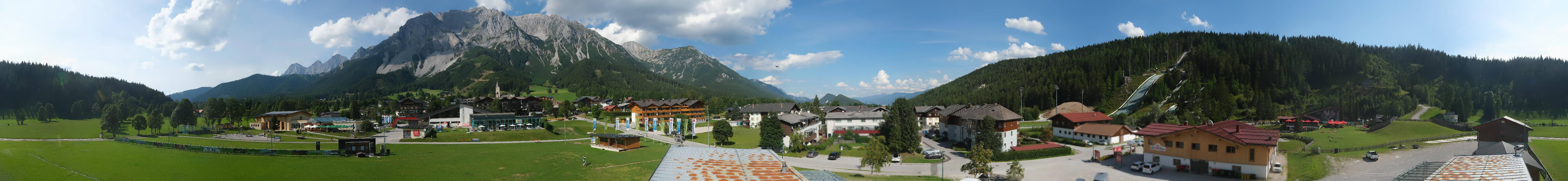 Archiv Foto Webcam Ramsau Skistadion