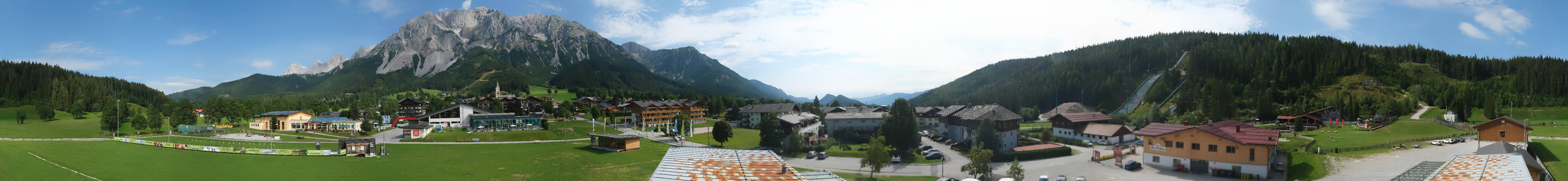 Archiv Foto Webcam Ramsau Skistadion
