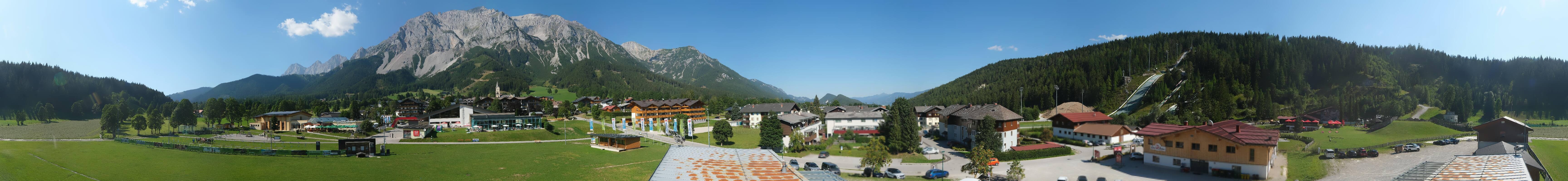 Archiv Foto Webcam Ramsau Skistadion