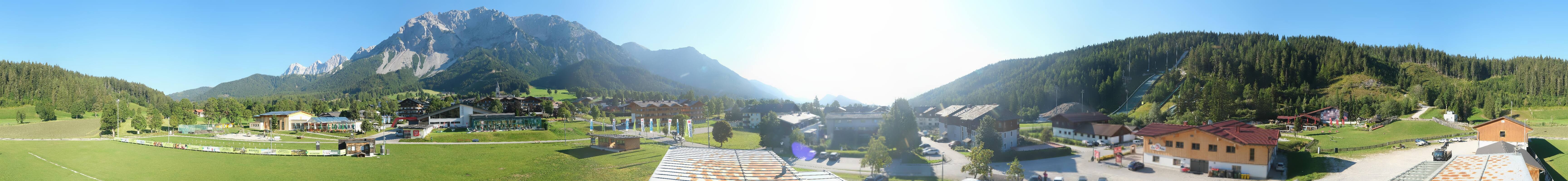 Archiv Foto Webcam Ramsau Skistadion