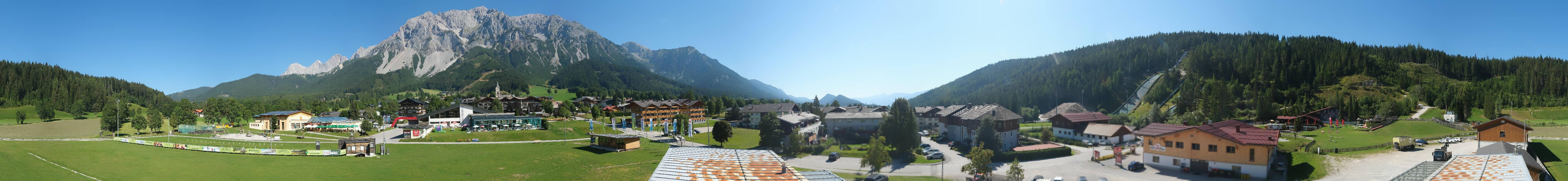 Archiv Foto Webcam Ramsau Skistadion