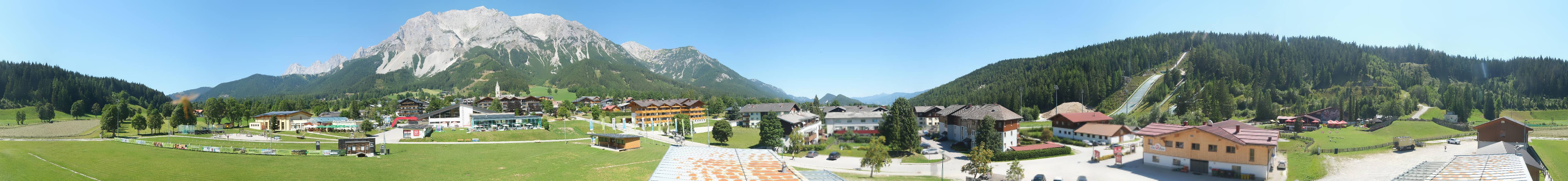Archiv Foto Webcam Ramsau Skistadion
