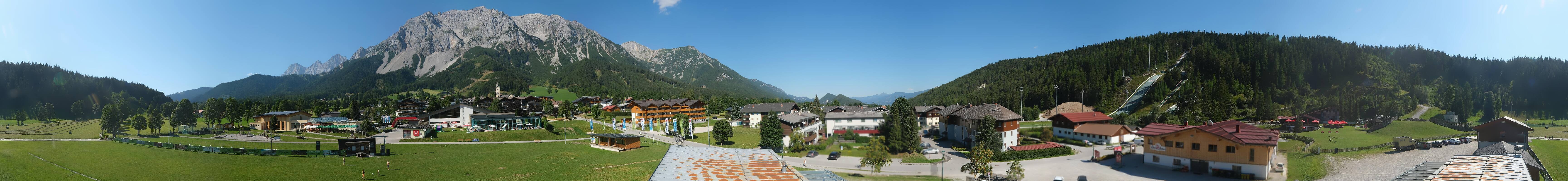 Archiv Foto Webcam Ramsau Skistadion