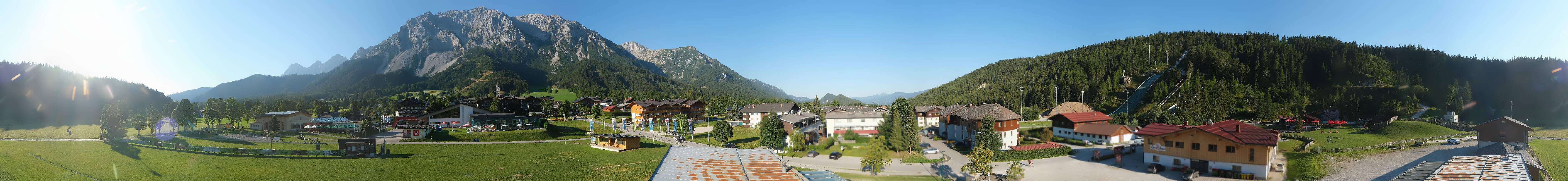 Archiv Foto Webcam Ramsau Skistadion