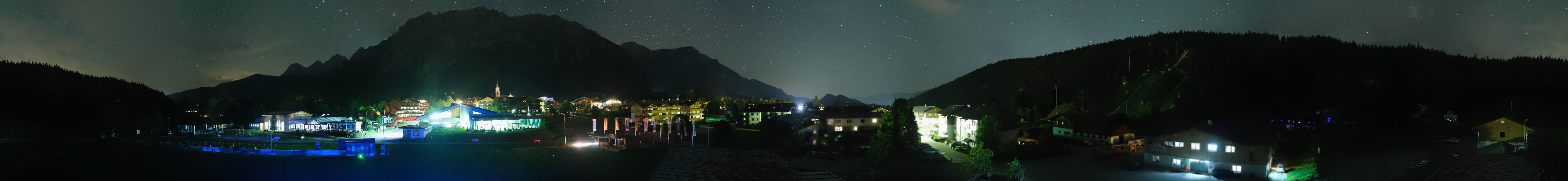Archived image Webcam Panoramic view Ramsau ski stadium