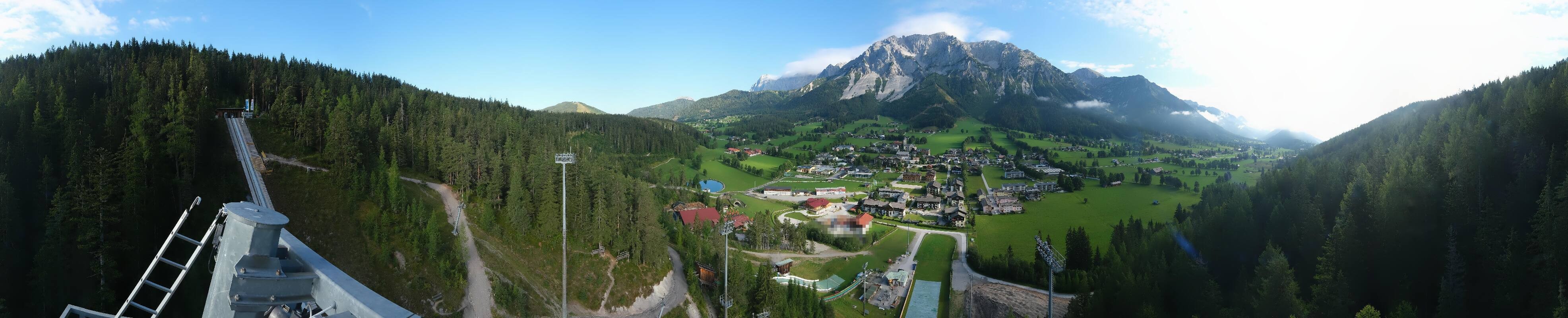Archiv Foto Webcam Ramsau Skistadion