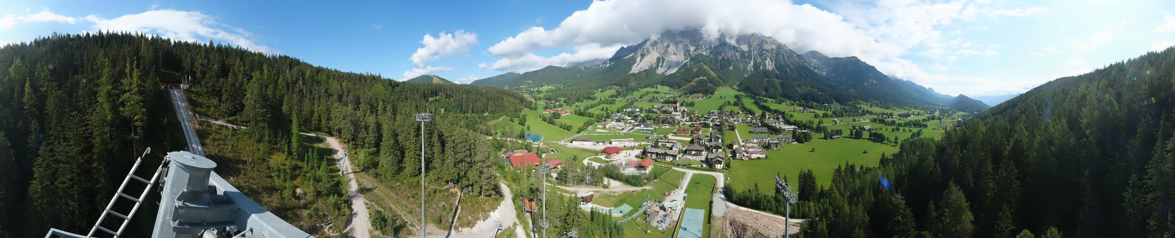 Archiv Foto Webcam Ramsau Skistadion