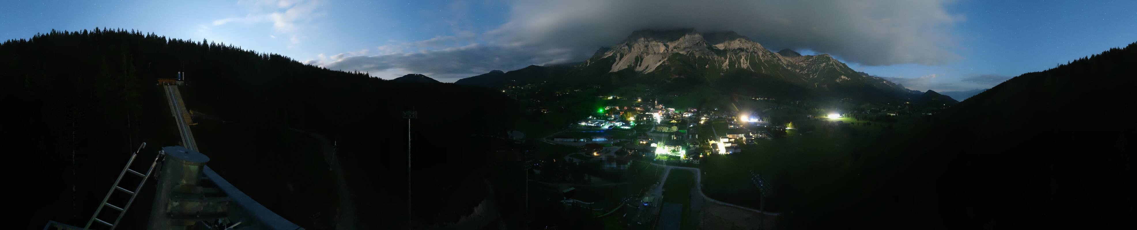 Archiv Foto Webcam Ramsau Skistadion