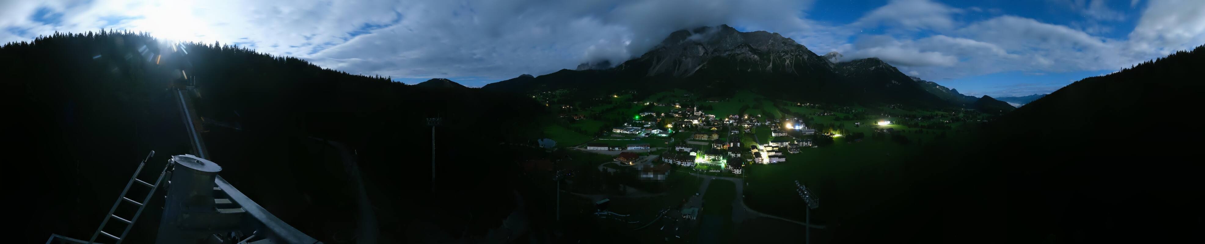 Archiv Foto Webcam Ramsau Skistadion