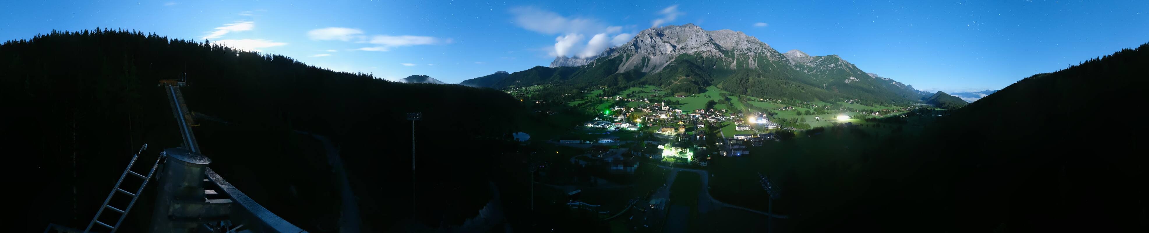 Archiv Foto Webcam Ramsau Skistadion