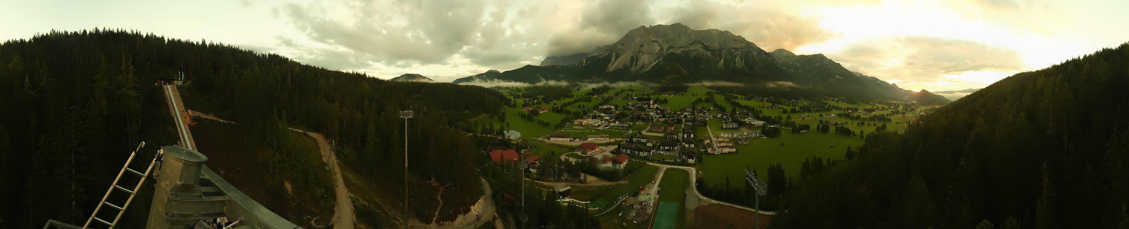 Archiv Foto Webcam Ramsau Skistadion