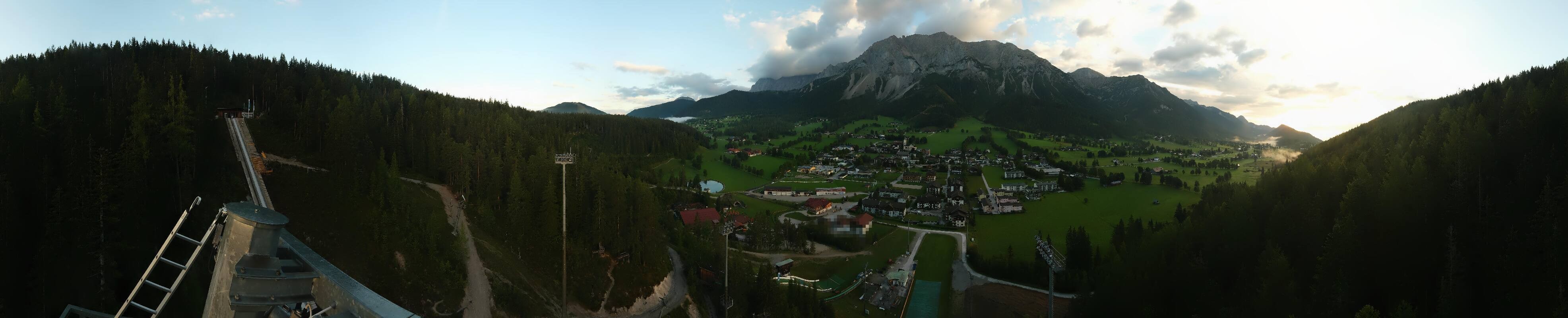 Archiv Foto Webcam Ramsau Skistadion
